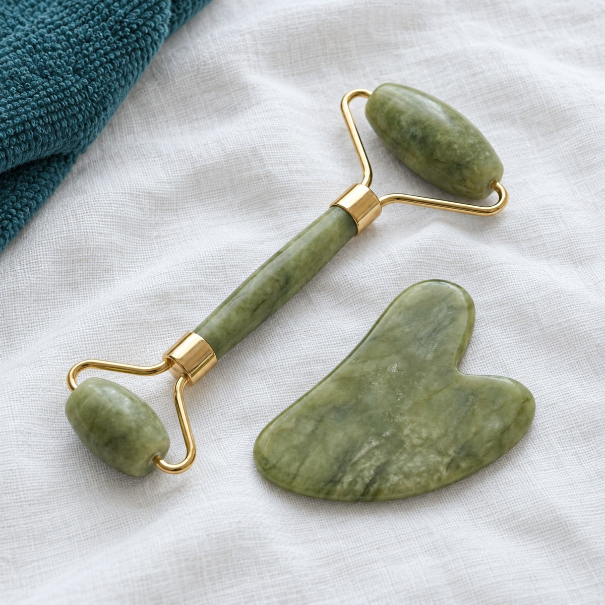 Jade Roller & Gua Sha Set
