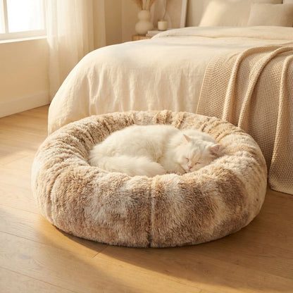 Plush Round Pet Bed, photo 2