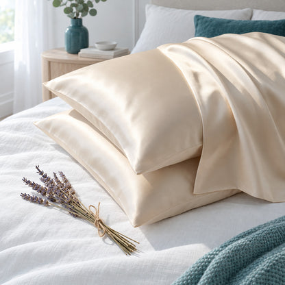 Satin Pillowcase Set