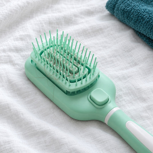 Self-Cleaning Hairbrush