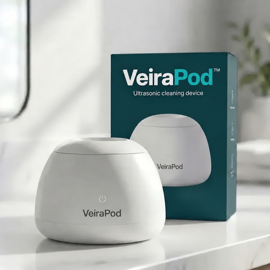 VeiraPod Ultrasonic Denture Cleaner